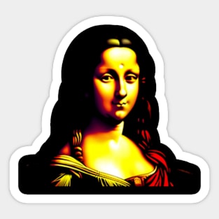 Mona lisa Sticker